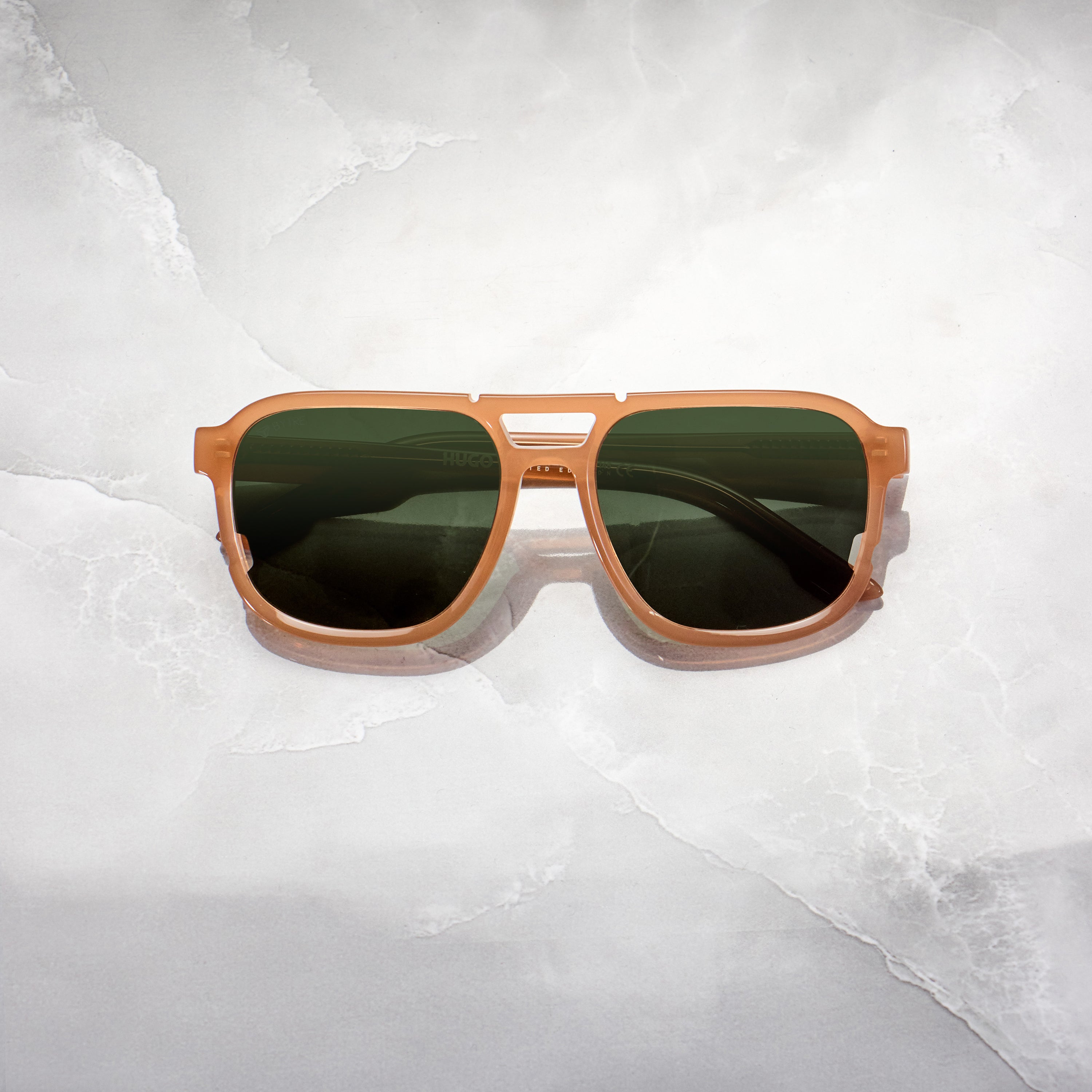 HUGO BEIGE GREEN