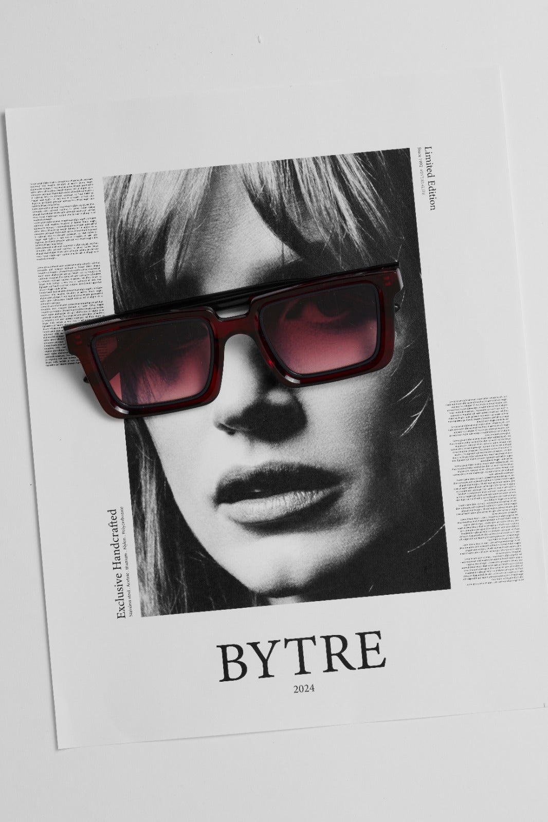 Bytre eyewear Nino red 
